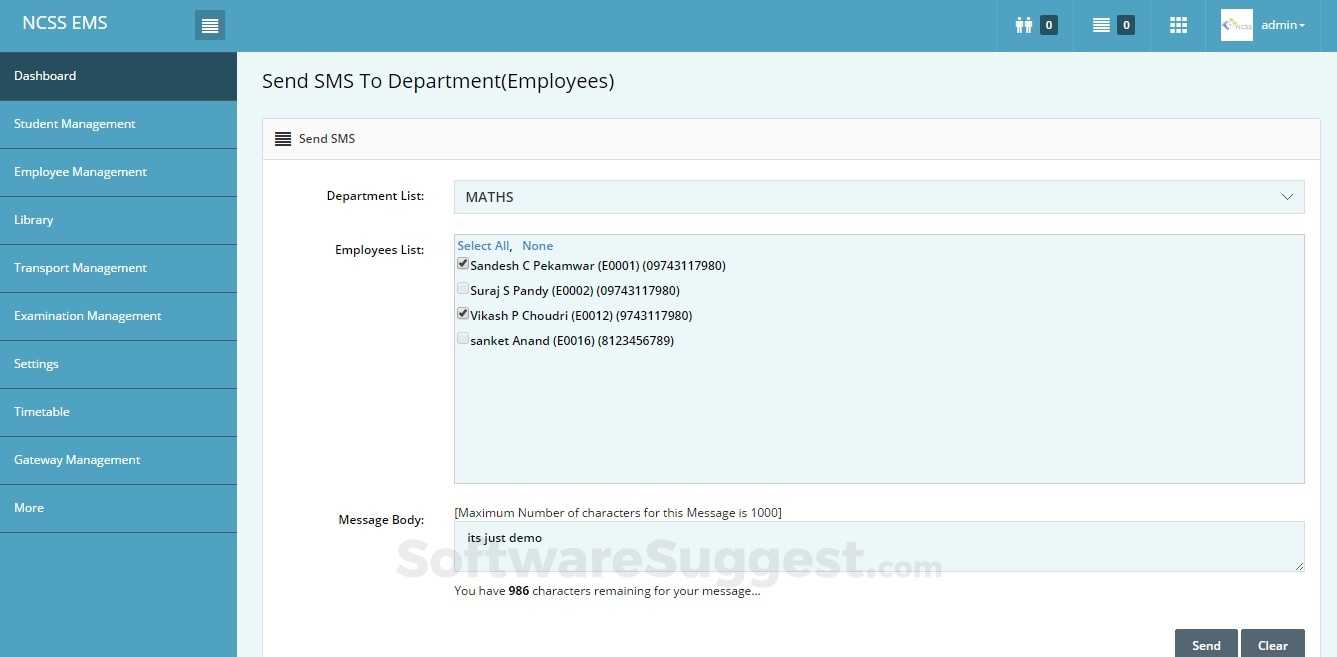 CampusEntry EMS Small Screenshot 3